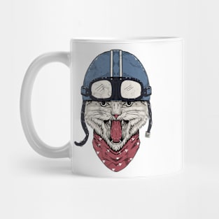 Rider Cat Mug